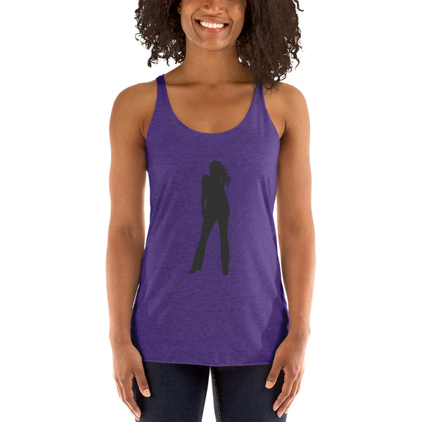 Women's Racerback Tank Tri Blend